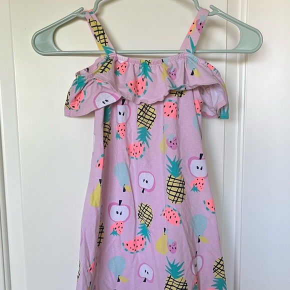 Girl’s jumping beans Pink Fruit Dress - Picture 1 of 5